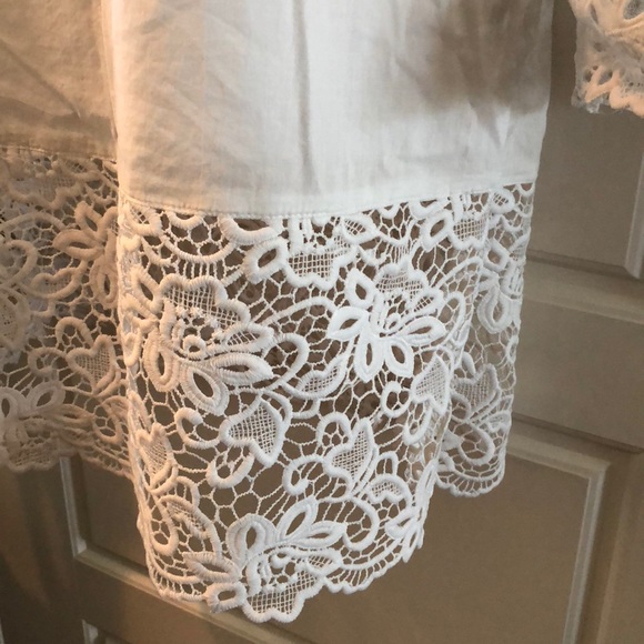 Chico’s Off the shoulder tunic top - Picture 5 of 7